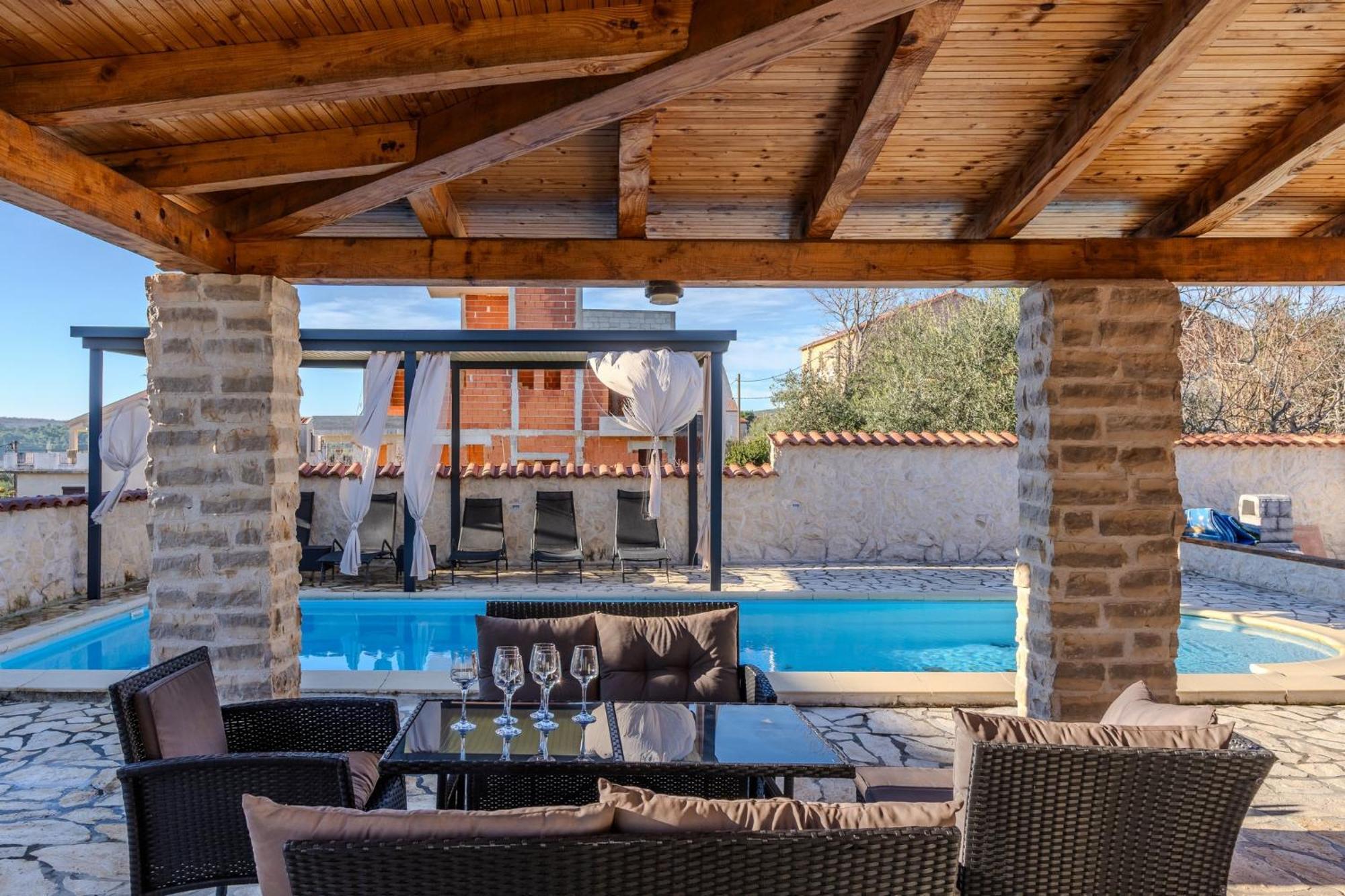 Villa Dalmacija Поседарье Екстериор снимка